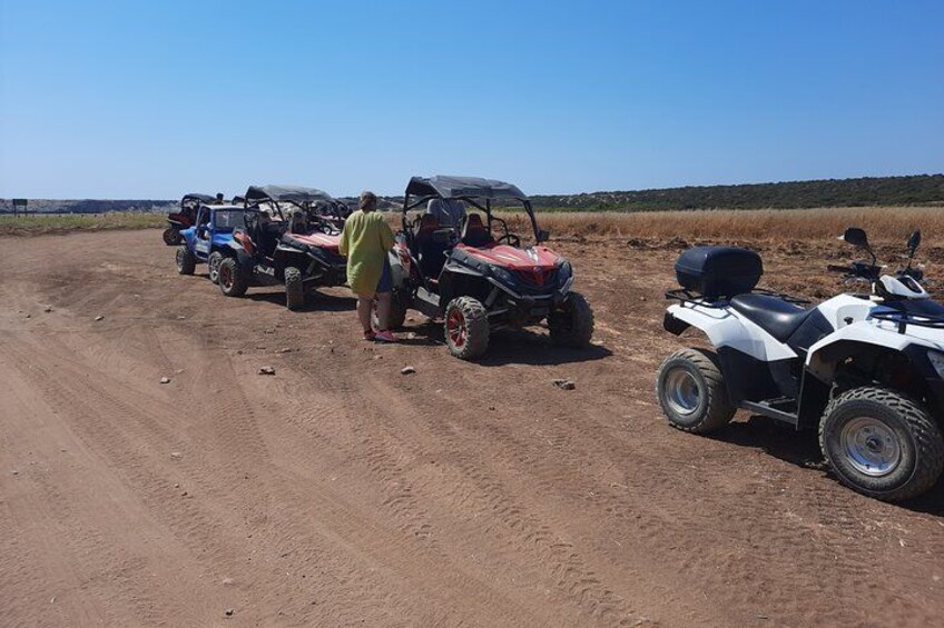 4 hour Quad & Buggy Safari Akamas(lara Bay) & Adonis Falls 4