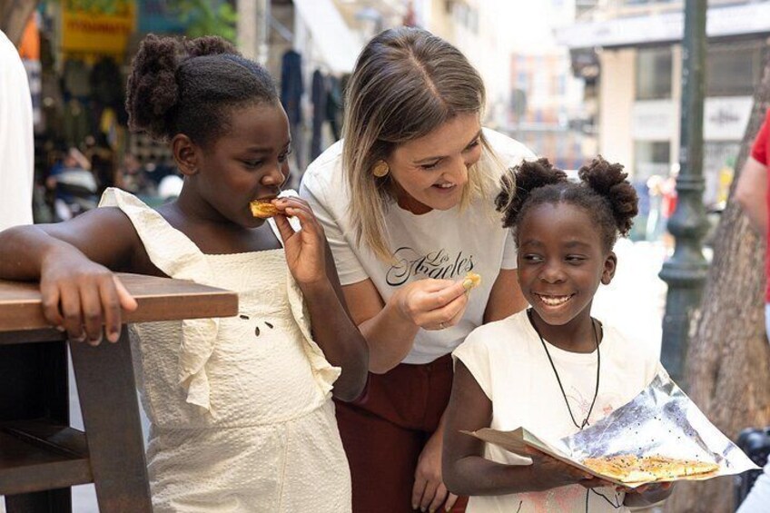 Sharing smiles (and cheese pie!) on the streets of Athens 2