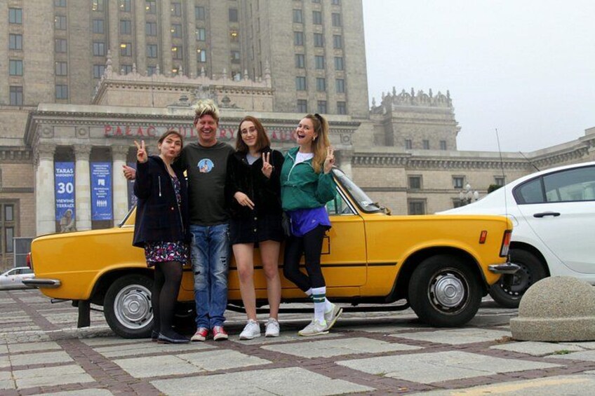 Private Tour: Warsaw City Sightseeing by Retro Fiat 2