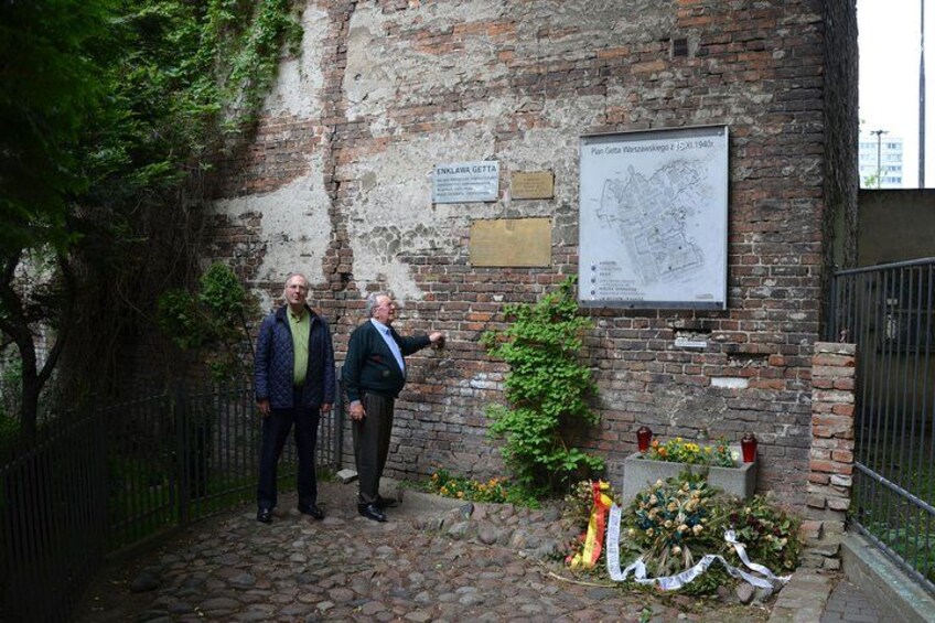 Remains of ghetto wall 1