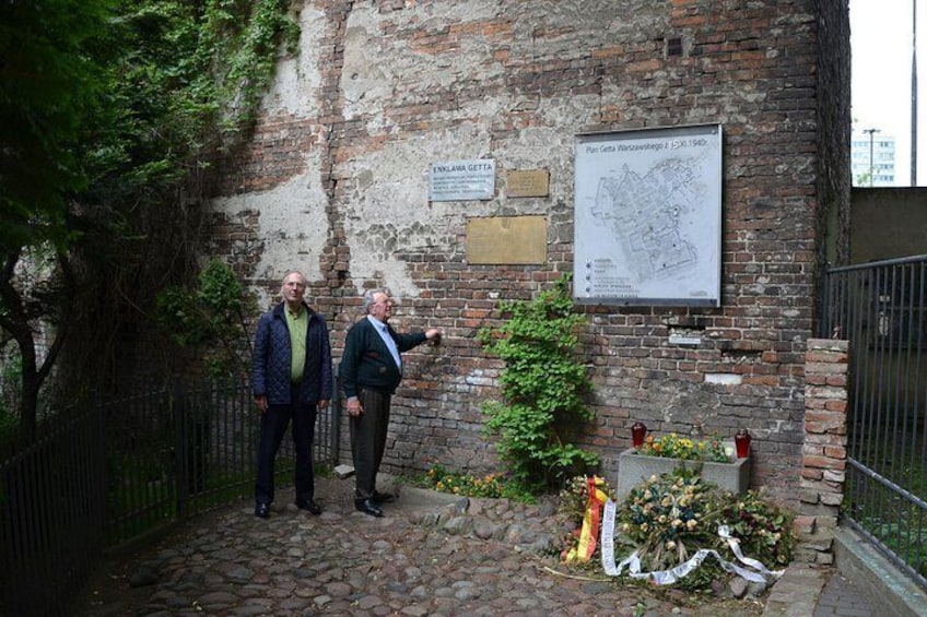 Remains of ghetto wall 1