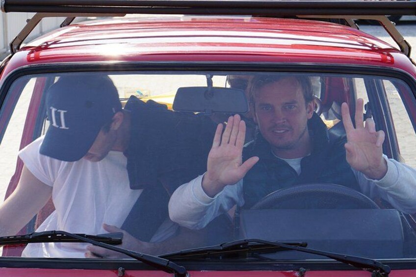 A short driving lesson before the tour 4