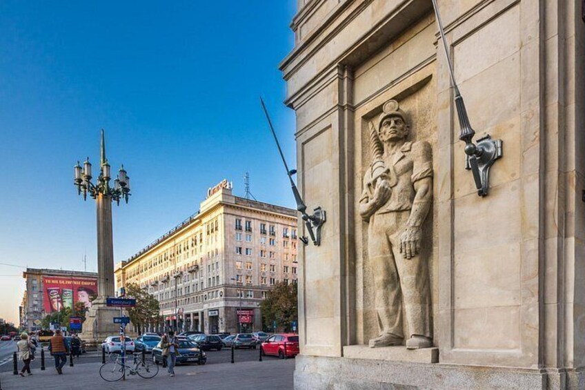 Marszałkowska Dzielnica Mieszkaniowa (Marszałkowska Residential District) – one of the most emblematic examples of socialist realism in Poland, from Warsaw Tourist Organization archive 4