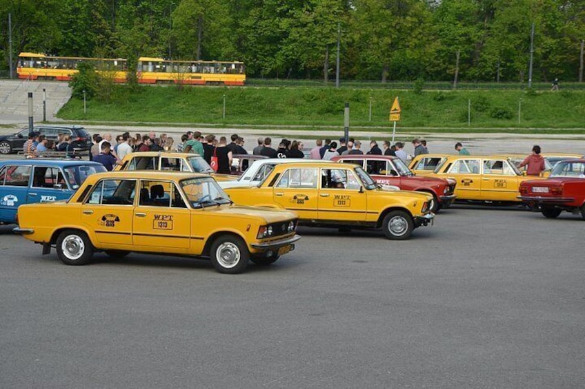 Our fleet: retro Fiats 125p 3