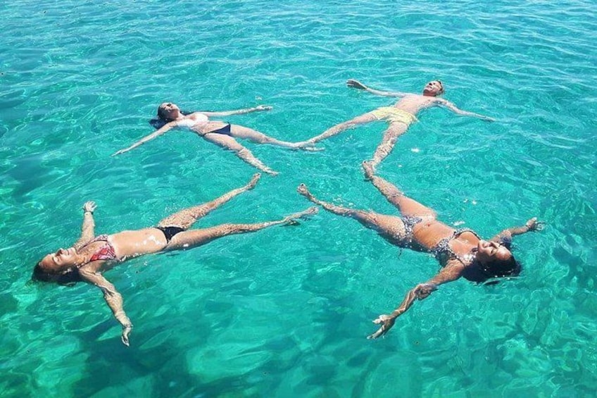Relaxing swim in the crystal clear water - Away from the crowds. 2