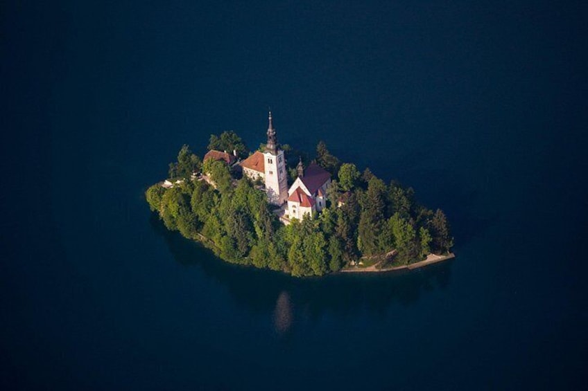 Bled island on Lake Bled 2