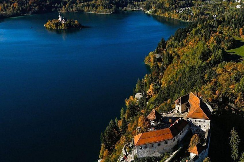 Visit Bled Castle and enjoy bird's-eye views of the lake 3