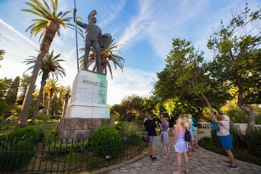 Achillion Palace Statue 2