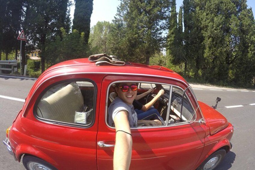 Classic Chianti Hills Fiat 500 Tour 5