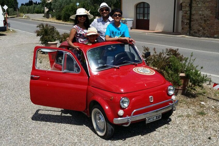 Classic Chianti Hills Fiat 500 Tour 4
