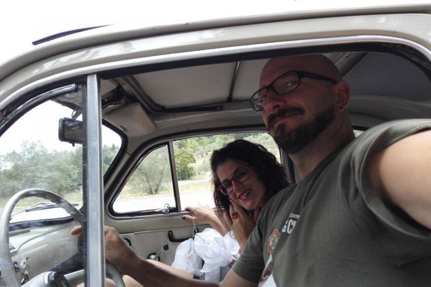 Classic Chianti Hills Fiat 500 Tour 2