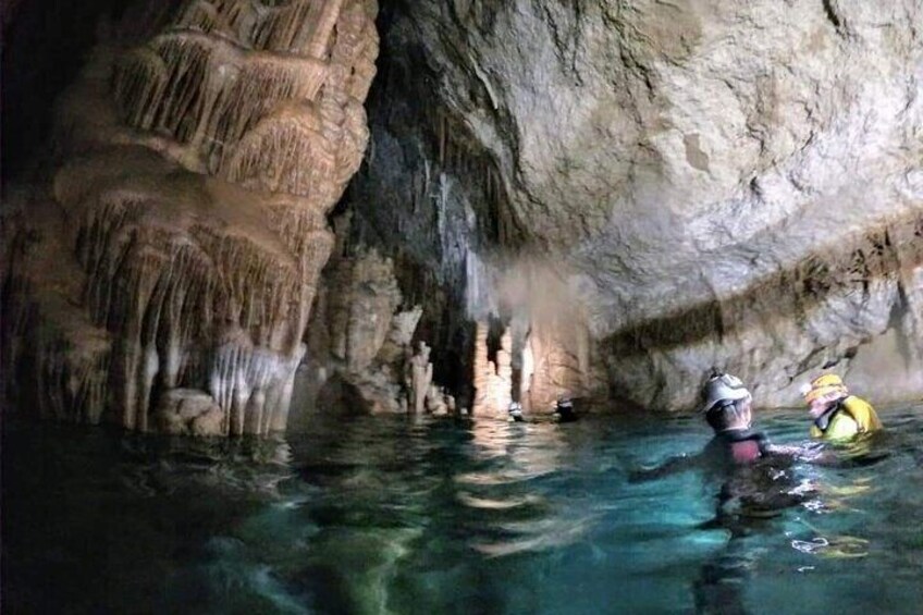 Small-Group Cova de Coloms Sea Caving Tour in Mallorca