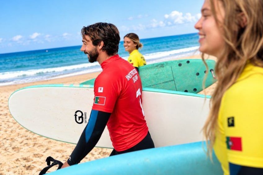 Albufeira Small-Group Surf Lesson at Galé Beach 4
