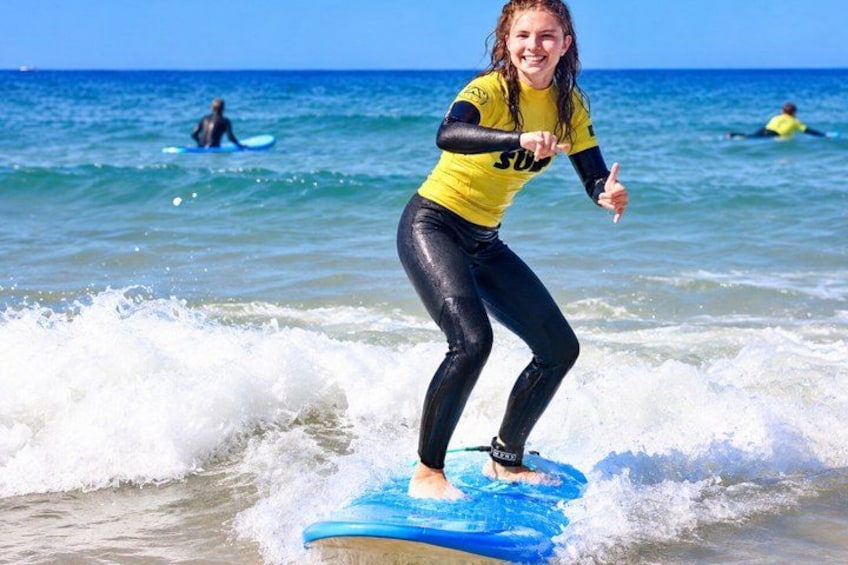 Albufeira Small-Group Surf Lesson at Galé Beach 1