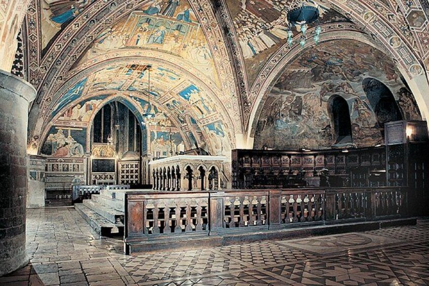 Lower church of St. Francis Basilica 2