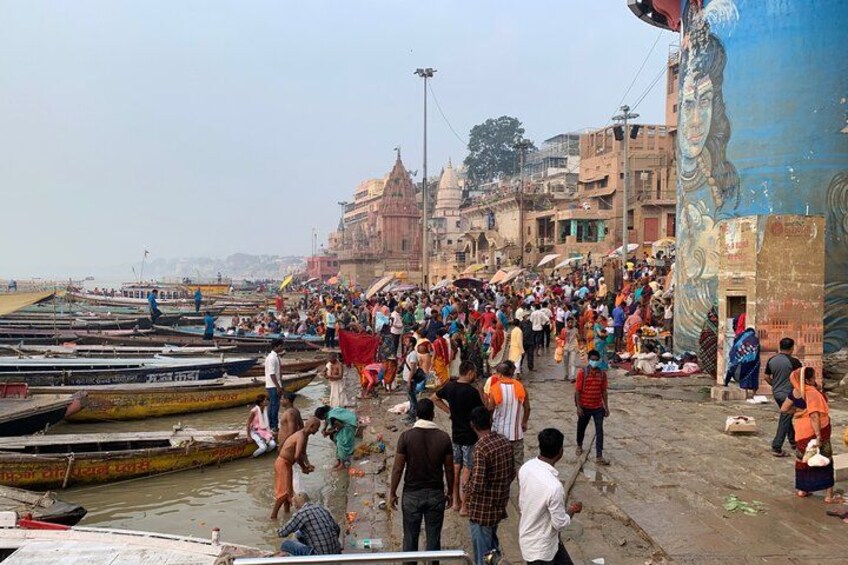 Varanasi One Day Tour with Sarnath, Boat Ride & Aarti 2