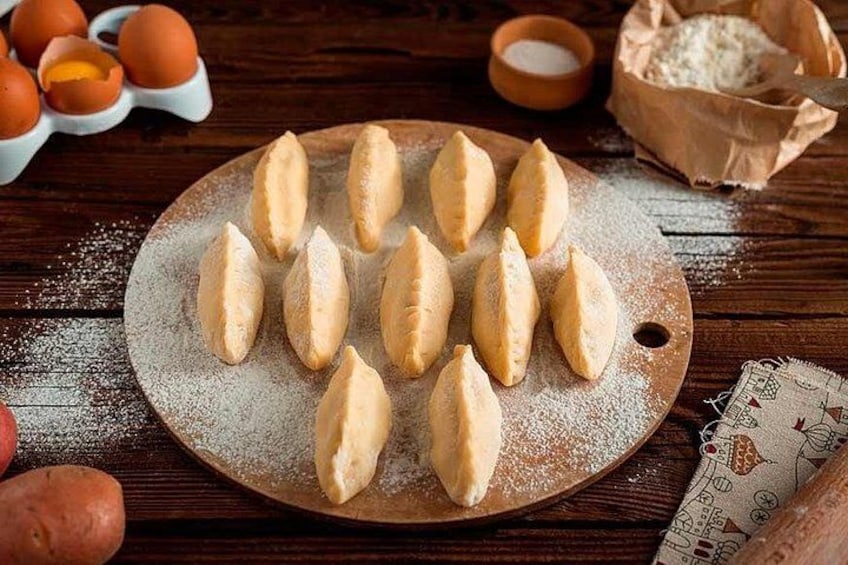 Pierogi in Polish Food Tour The Walking Parrot 1