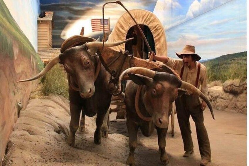Imagine the determination of the pioneers on the Oregon Trail. 2