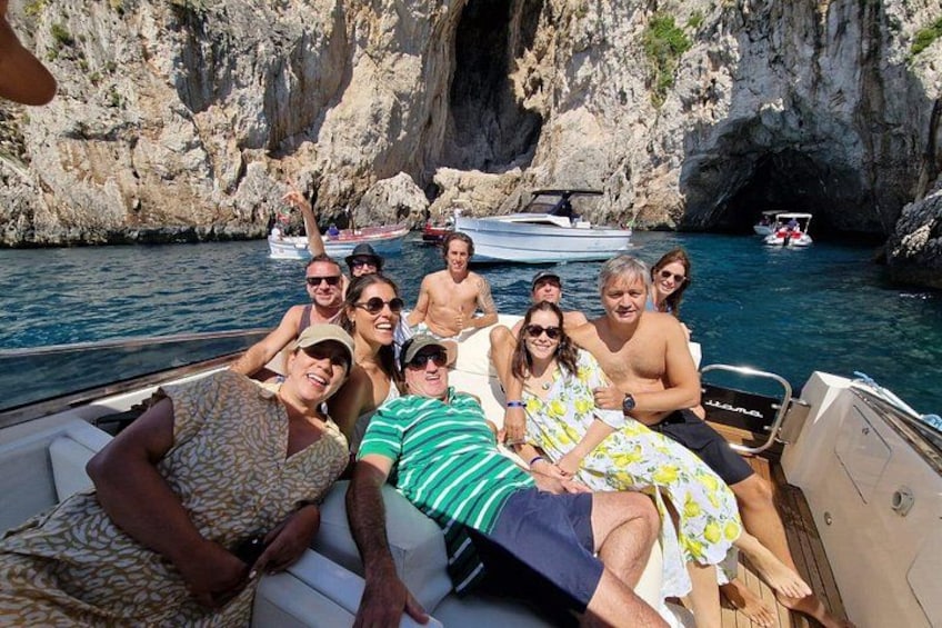 Sorrento or Positano: Capri & Blue Grotto Small-Group Boat Tour 3
