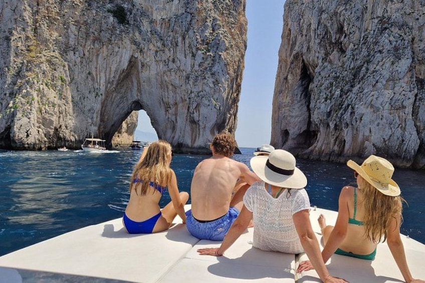 Sorrento or Positano: Capri & Blue Grotto Small-Group Boat Tour 2