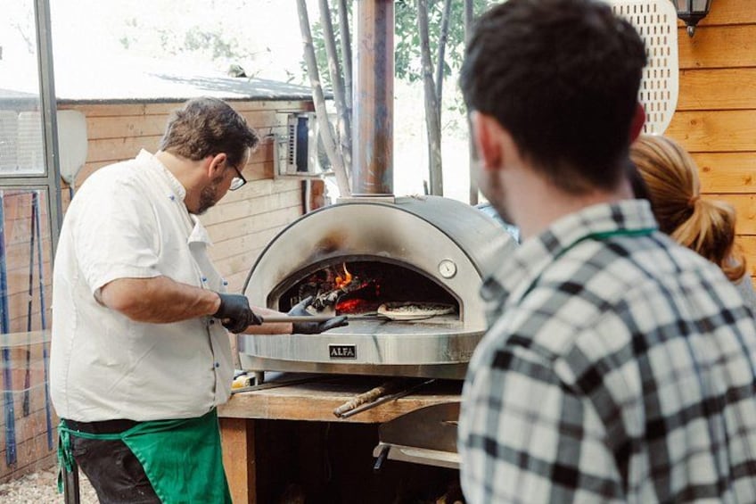 Rome Cooking Class: Make Pizza and Pasta with Wine & Dessert 3