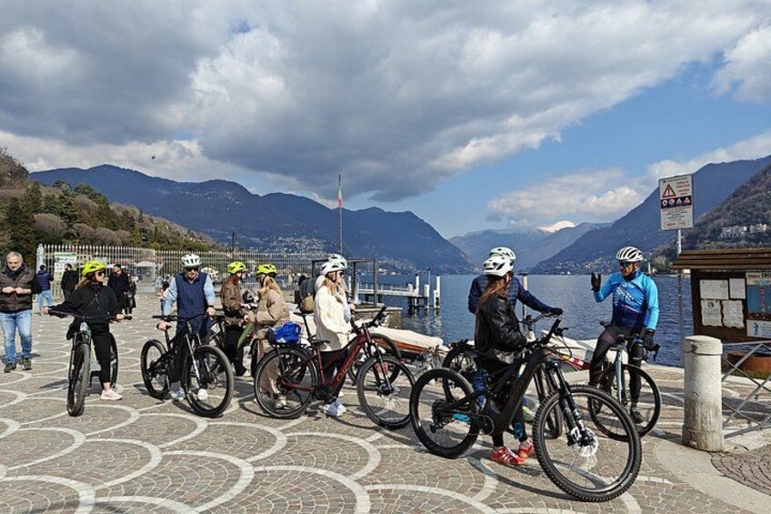E-Bike tour Lake Como view and Swiss vineyards 2