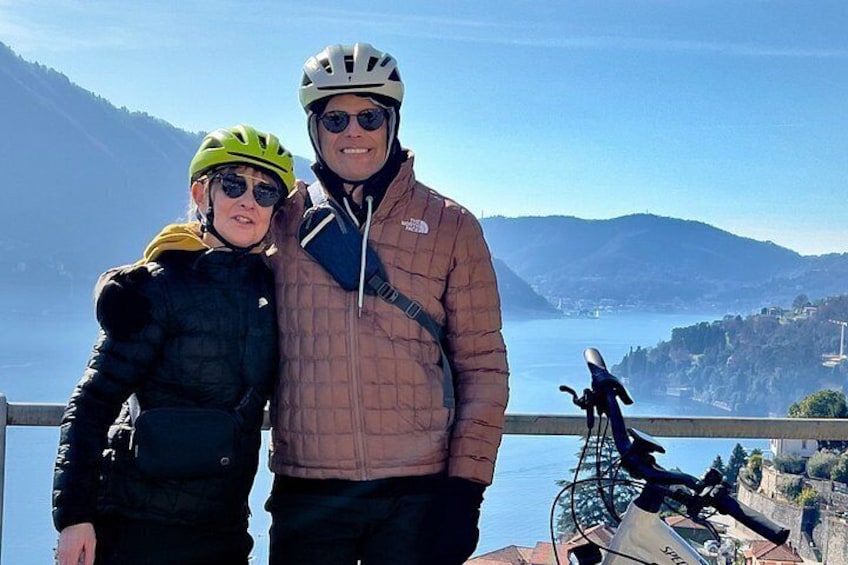 E-Bike tour Lake Como view and Swiss vineyards 4