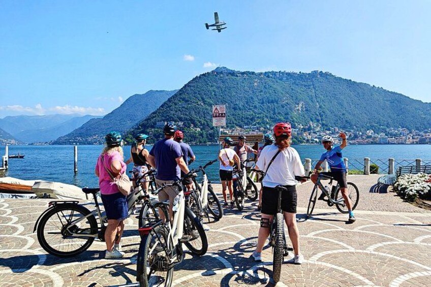 E-Bike tour Lake Como view and Swiss vineyards 1