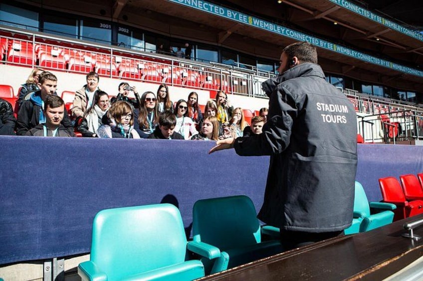 Tour of Wembley Stadium in London 3