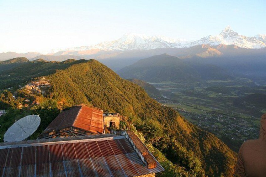 Sunrise from Sarangkot Pokhara, Nepal 2
