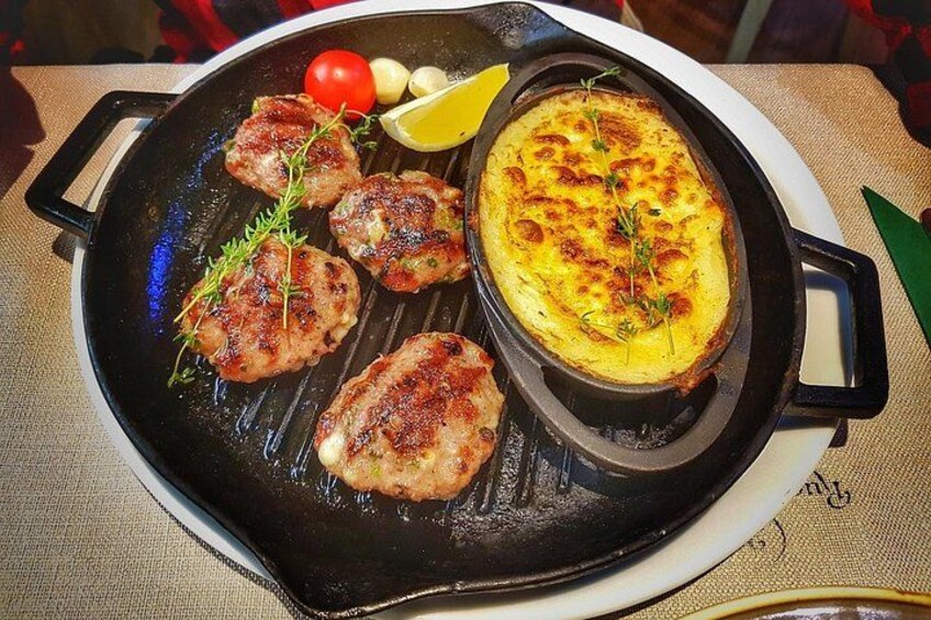 Traditional Bulgarian lunch 3
