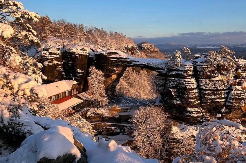 Pravcicka Gate in Winter 3