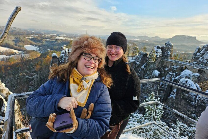 Fun at Bastei Bridge 4