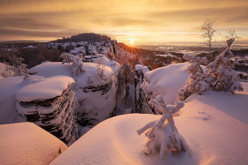 Tisa rocks in winter 3