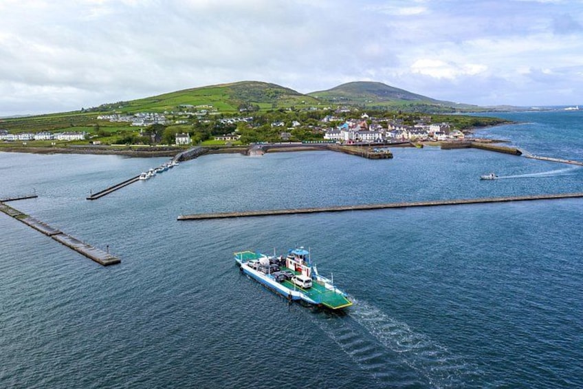 Mary G Tours uses the ferry to Valentia Island in season 4