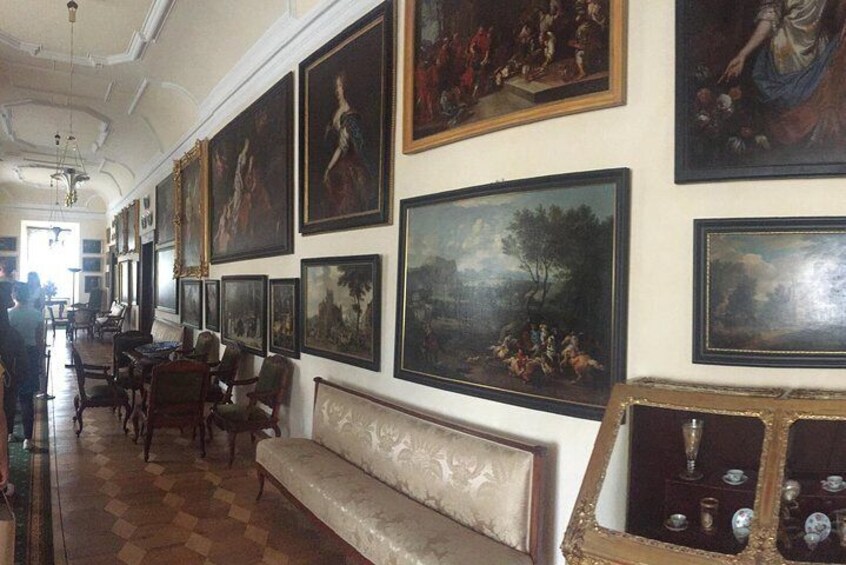 Cesky Krumlov castle interiors 4
