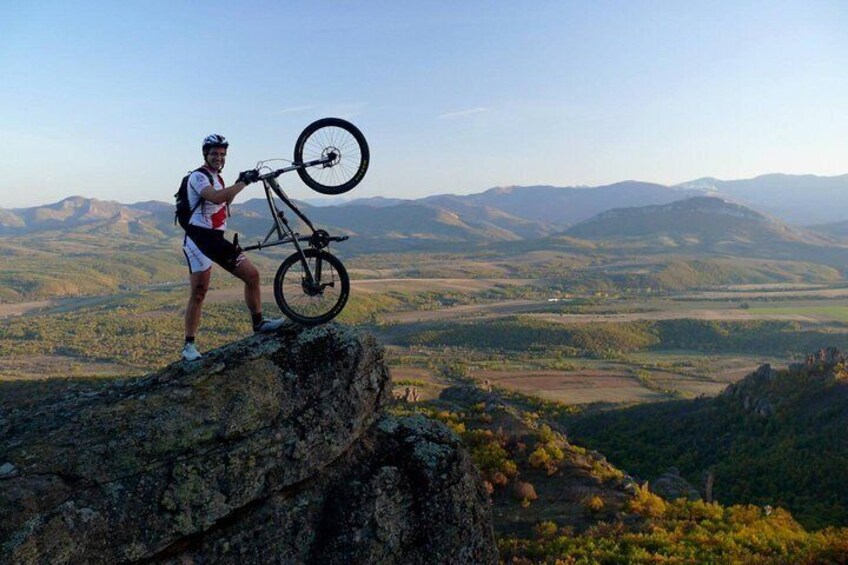 Private Mountain Biking in Vitosha from Sofia