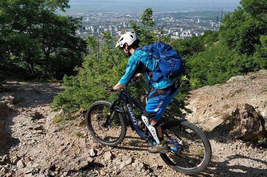 Private Mountain Biking in Vitosha from Sofia 2