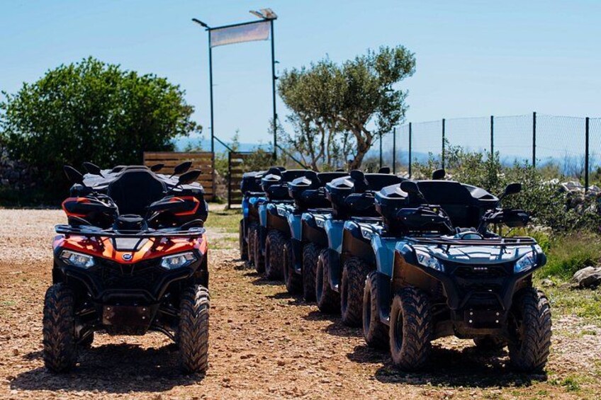 100 % Off road Quad Adventure Tour on Island Čiovo 5