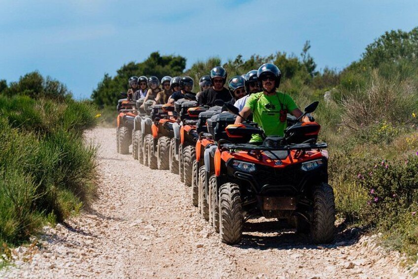 100 % Off road Quad Adventure Tour on Island Čiovo 4