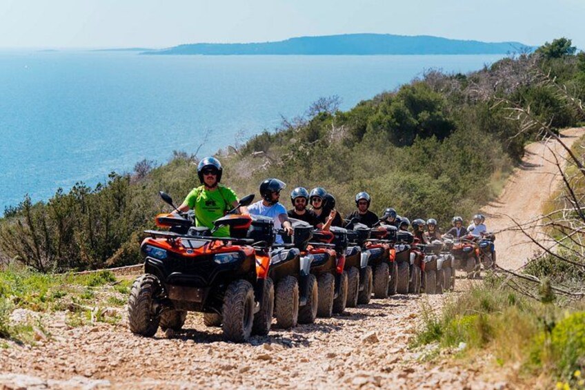 100 % Off road Quad Adventure Tour on Island Čiovo 3