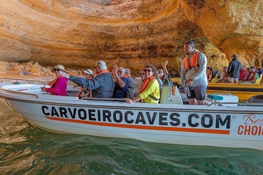 CarvoeiroCaves inside Benagil Cave 2
