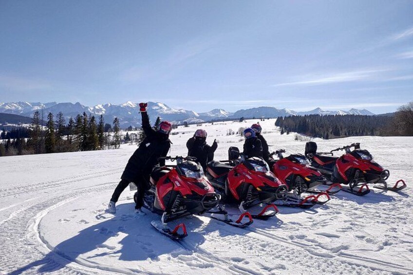Zakopane Snowmobile Tour and Thermal Baths from Krakow 1