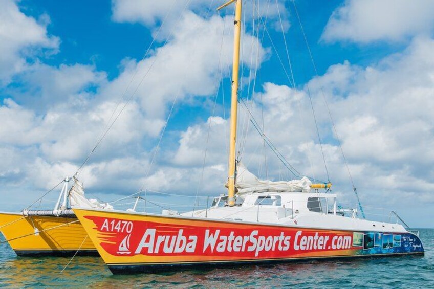 Arusun Catamaran Sail with Snorkeling in Aruba 2