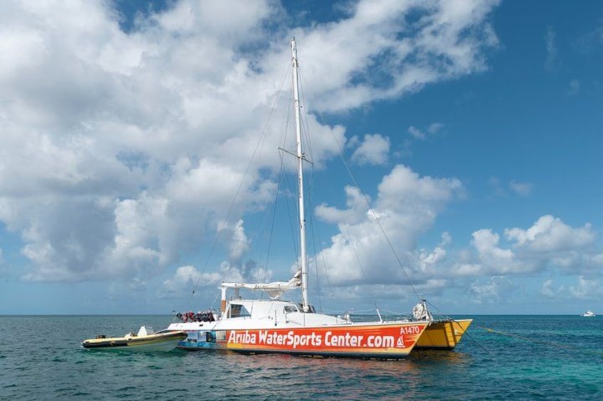 Arusun Catamaran Sail with Snorkeling in Aruba 5