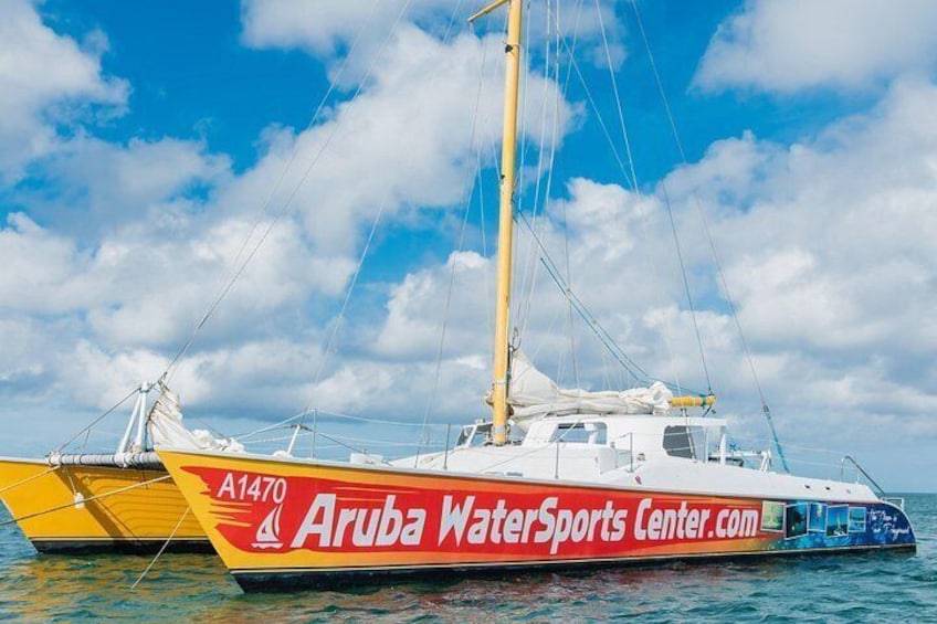 Arusun Catamaran Sail with Snorkeling in Aruba 4