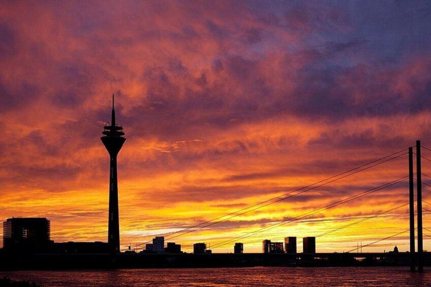Düsseldorf skyline, Credits: Assumulator 4