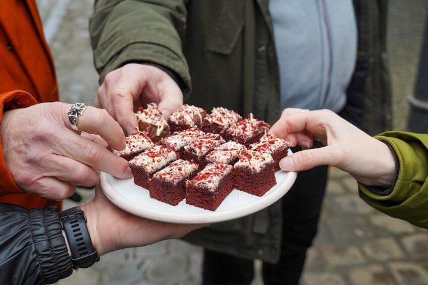 Red velvet brownies 2