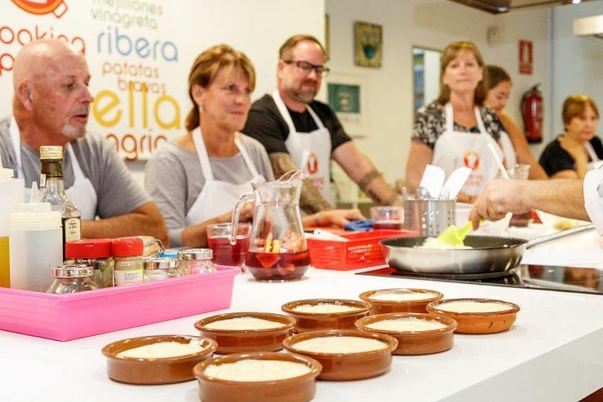Spanish Cooking Class Paella Tapas and Sangria in Madrid 4