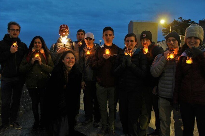 Having a spooky fun time on the Punta Arenas Ghost Walk 2